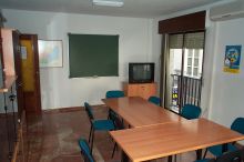 This is the largest classroom where the afternoon conferences and movies were held.