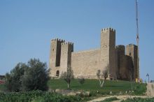 The castle of Sadaba.  It needs more refurbishing.