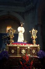 Another Christ float in a church.